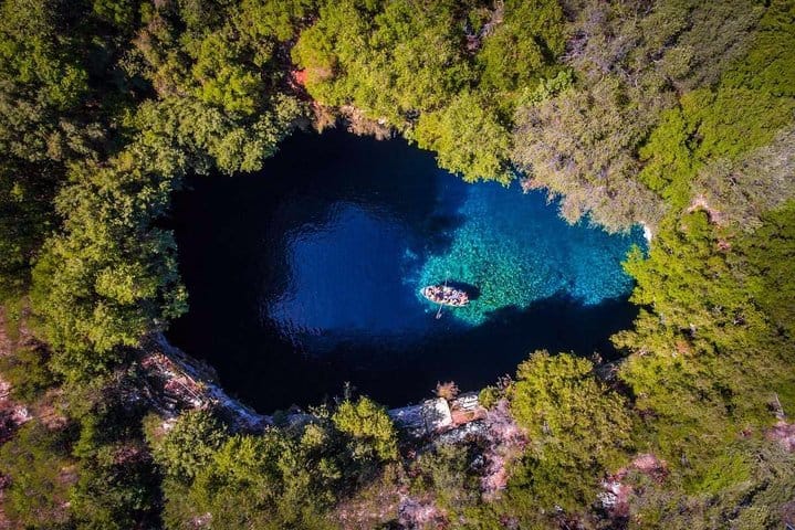 Melissani Cave