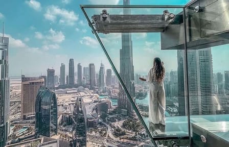 Sky Views Observatory: Panoramic Views of Downtown Dubai