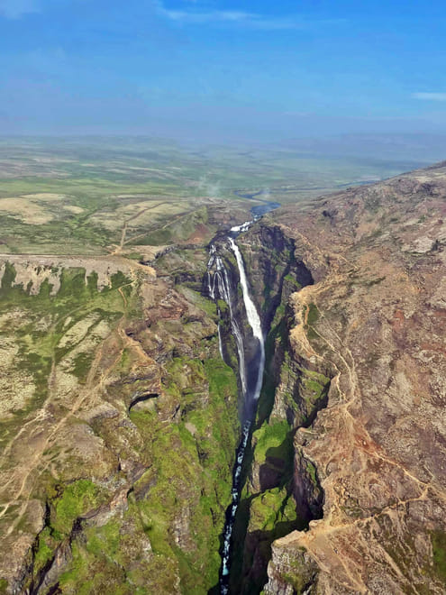 Waterfalls and Glacier Landing – Helicopter Tour from Reykjavik photo 3