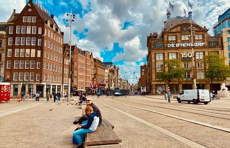 Photoshoot Experience at Dam Square in Amsterdam