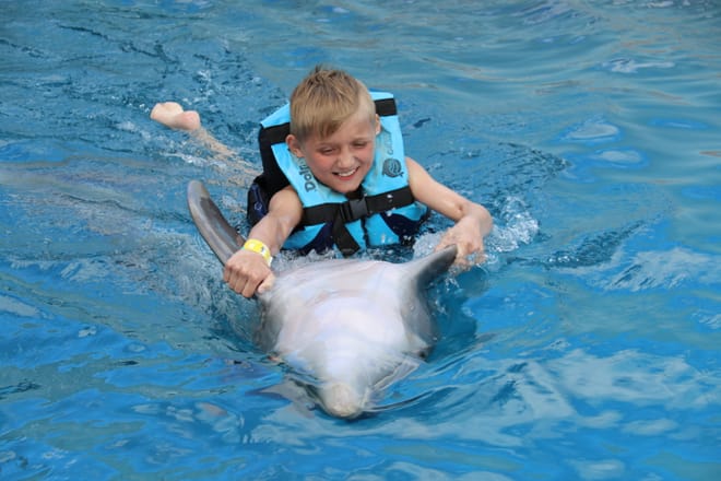 Dolphin Swim Adventure at Marineland photo 3