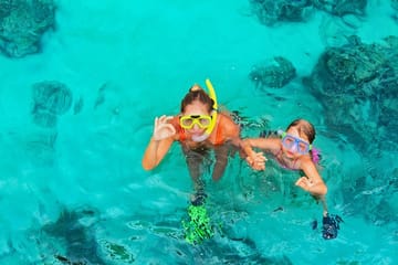 Snorkeling Adventure at Bali's Blue Lagoon near Ubud