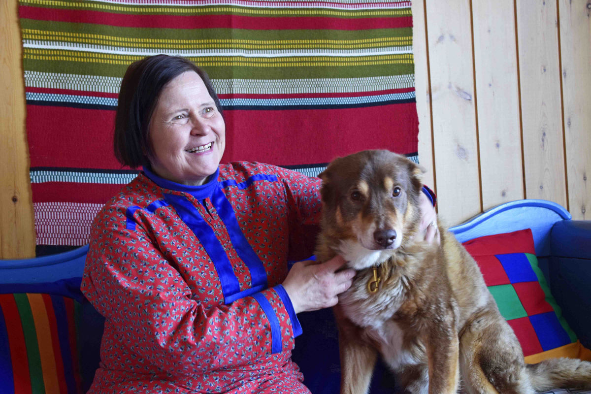 The Sámi artist Tuula-Maija Magga-Hetta