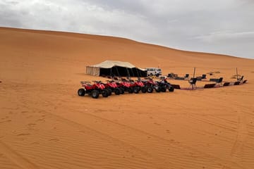 Red Sand Dunes Tour in Riyadh with Camel Ride and Quad Biking