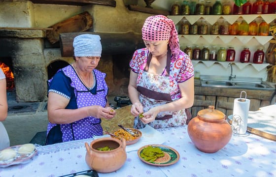 Moldova:  Old Orhei Medieval Monastery Town   including Cricova Winery
