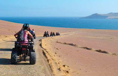 Off-Road ATV Expedition in Paracas Reserve, Peru