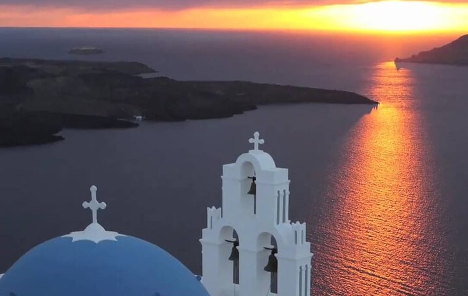 Guided Shore Excursion and Sightseeing in Fira, Santorini