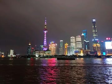 4-Hour Shanghai Night Walking Tour with Huangpu River Night Cruise