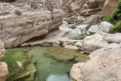 Private Day Trip to Wadi Shab & Bimmah Sinkhole Price Up To 5 Persons