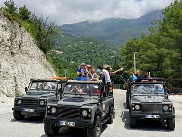Adventure Tour: Rafting, Ziplining, and Safari near Alanya