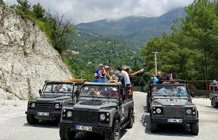 Adventure Tour: Rafting, Ziplining, and Safari near Alanya