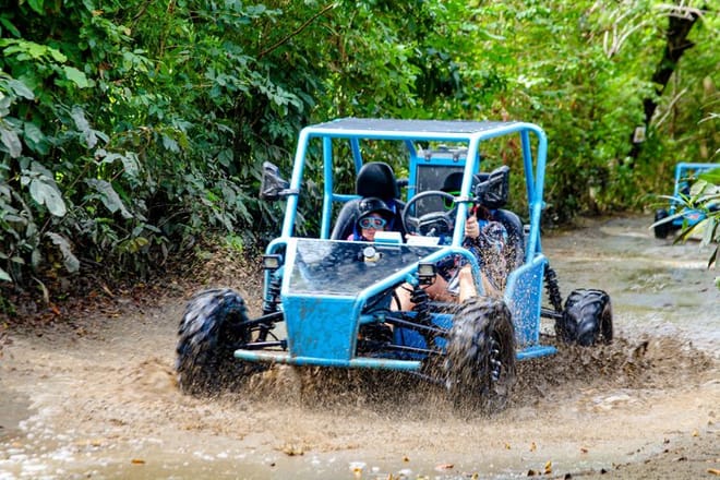 4x1 Puerto Plata Tour: Buggy, Zipline, Waterfalls & Lunch 2