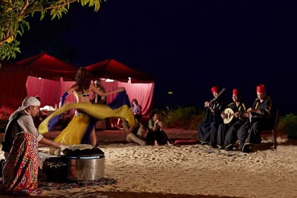 Desert Sunset Safari: ATV Adventure, Camel Ride & BBQ Dinner Show