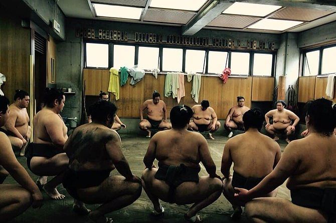 Watch Morning Practice at a Sumo Stable in Tokyo
