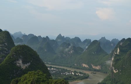 2 Days Longji Rice Terraces Li River Xianggong Hill Yangshuo Tour