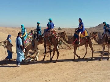 Dinner and Camel Ride or Quad Bike in Agafay Desert