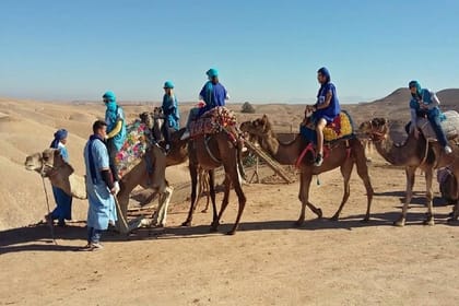 Dinner in Agafay Desert with Camel Ride or Quad Bike