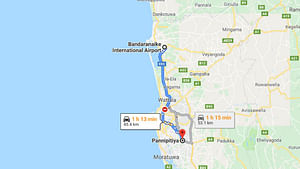 Colombo Airport (CMB) to Pannipitiya City Private Transfer