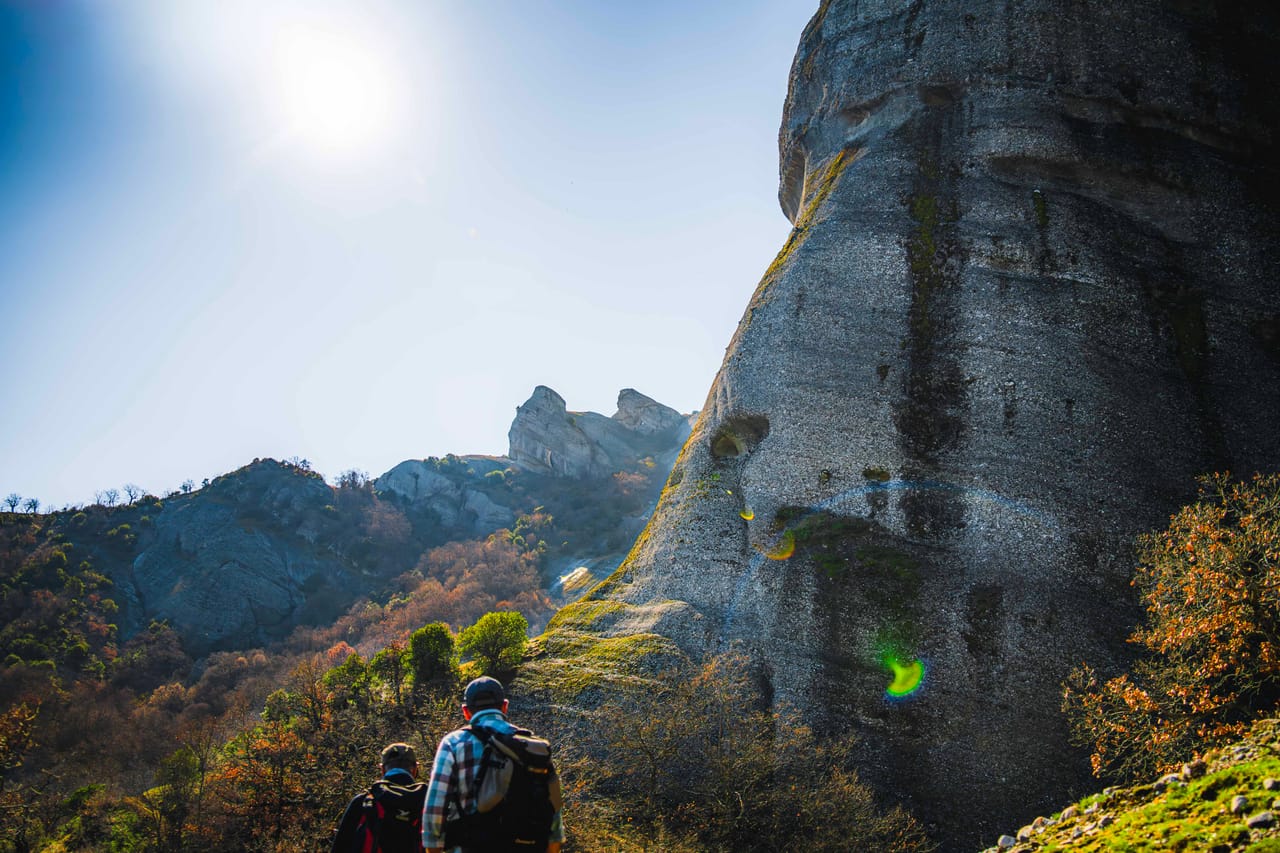 Private Short Scenic Hike in The Unknown Meteora of Gavros 7