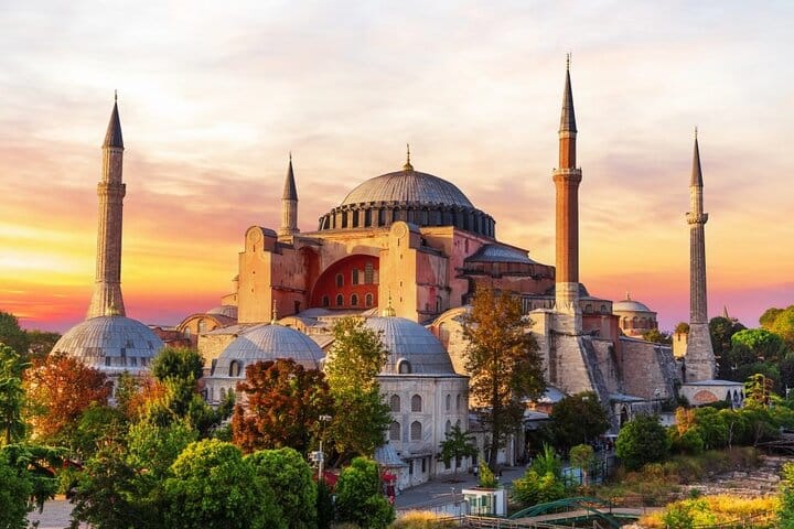 Istanbul Blue Mosque Hagia Sophia Guided Tour with Tickets