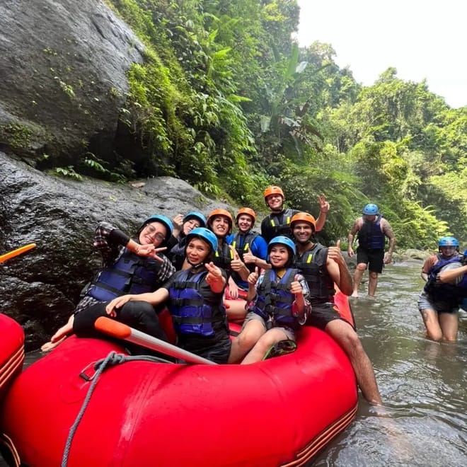 White Water Rafting Telaga Waja River with Lunch photo 2