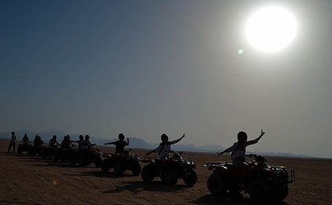 Marsa Alam Sunset Quad Safari with Bedouin Dinner & Camel Ride