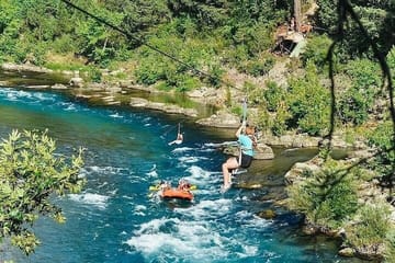 Super Combo 4-in-1:Buggy, Zipline, Jeep Safari,Rafting from Kemer