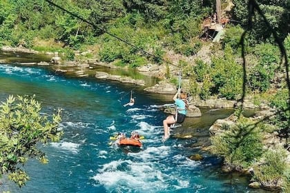 Super Combo 4-in-1:Buggy, Zipline, Jeep Safari,Rafting from Kemer