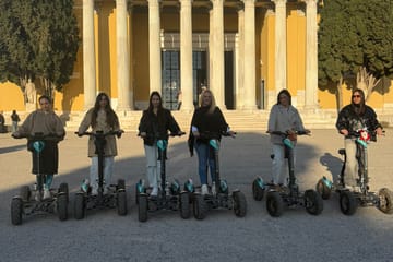 Electric ATV Scooter Tour of Modern Athens Landmarks