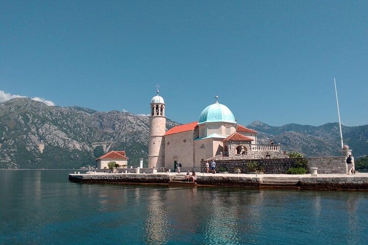 The small island in kotor bay