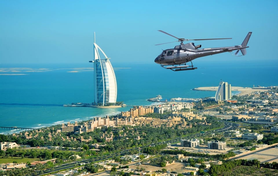 Dubai Helicopter Tour: Aerial Views of Iconic Landmarks