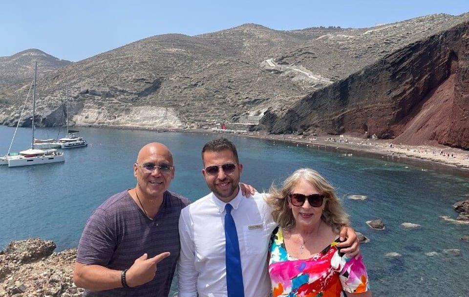 Private Santorini South Side Adventure