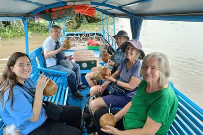 Day Tour My Tho – Ben Tre On Boat Explore Coconut Island