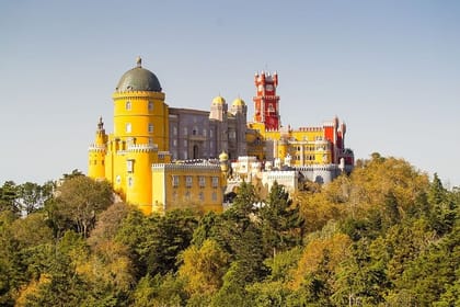 Sintra Mountains Private Tour with Pena Palace & Moorish Castle Tickets