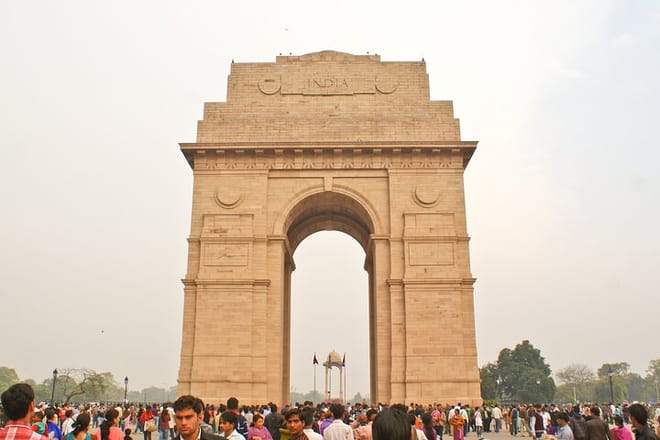 india Gate in Delhi