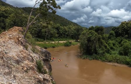 Kayaking Tour Through Mae Taeng Forest Reserve in Chiang Mai