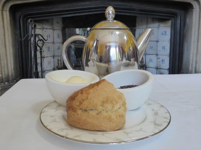 The famous English cream tea!