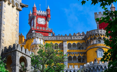 Full-Day Tour of Sintra, Pena Palace, and Cascais from Lisbon