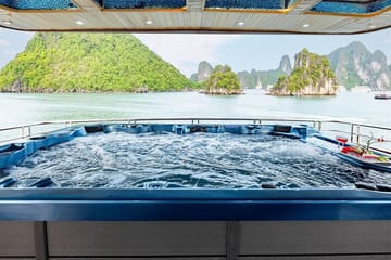 Arcady Premium Cruise Halong Bay Day Tour with Jacuzzi & Transfer
