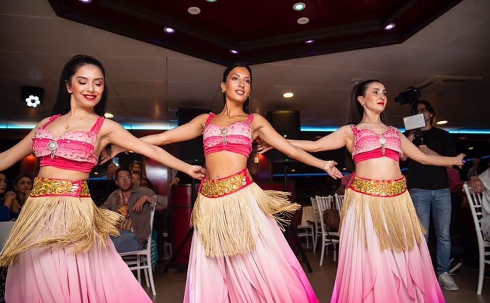 Bosphorus Dinner Cruise in Istanbul with Turkish Night Show
