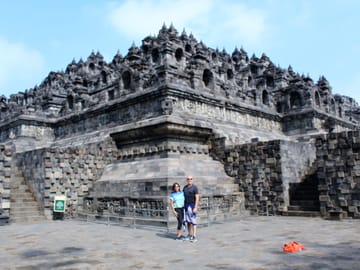 Borobudur Temple Sunset Tour with Jeep Ride and Lunch