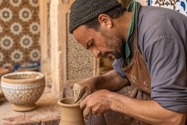 Pottery making, pottery art