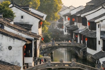 Suzhou Garden Tour with Visit to Tongli or Zhouzhuang