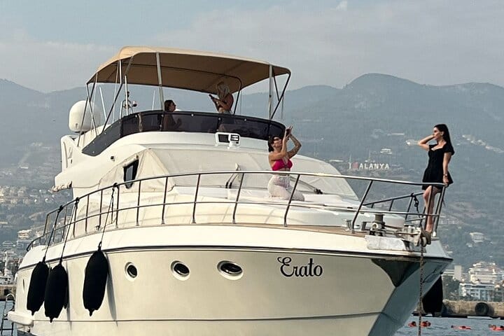 Private Luxury All-inclusive Alanya Yacht Tour from Side
