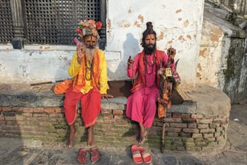 Pashupatinath Temple and Boudha Stupa Cultural Tour in Lalitpur