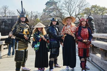 Samurai-specific Osaka Castle Guides Private tours in armor Photo