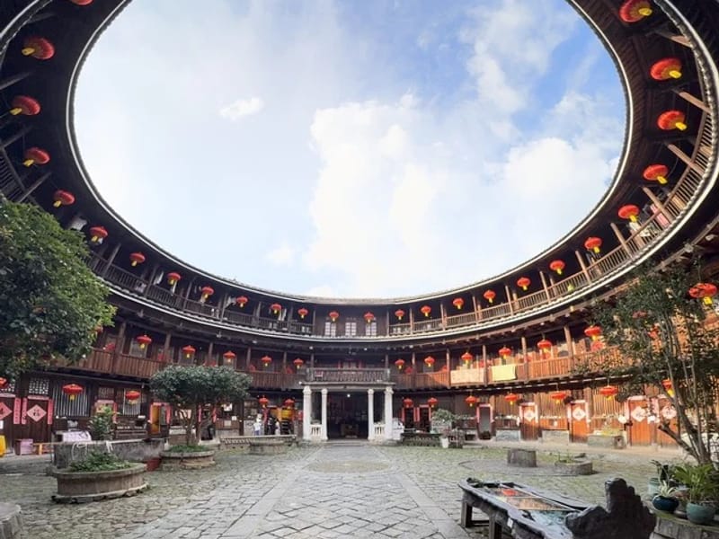Day Tour to Fujian Hakka Tulou UNESCO Earth Buildings from Xiamen