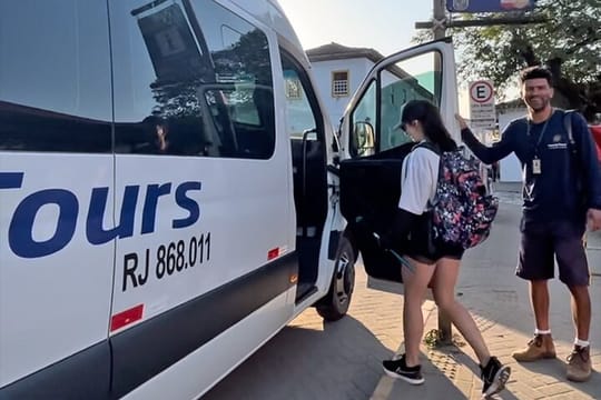 From Rio de Janeiro airports & hotels): shared shuttle to Angra dos Reis