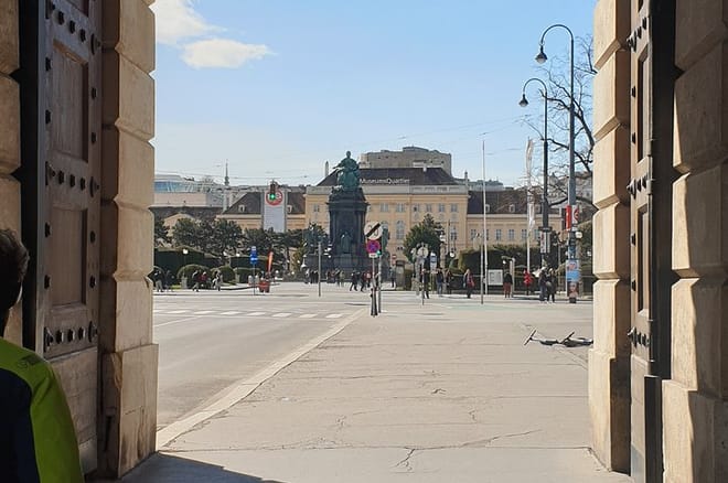 Through the imperial palace