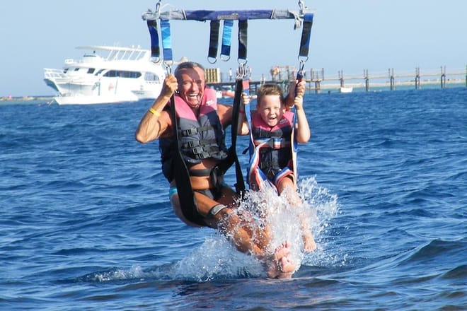 Parasailing Adventure On Marine Fly to Sky - Hurgahda